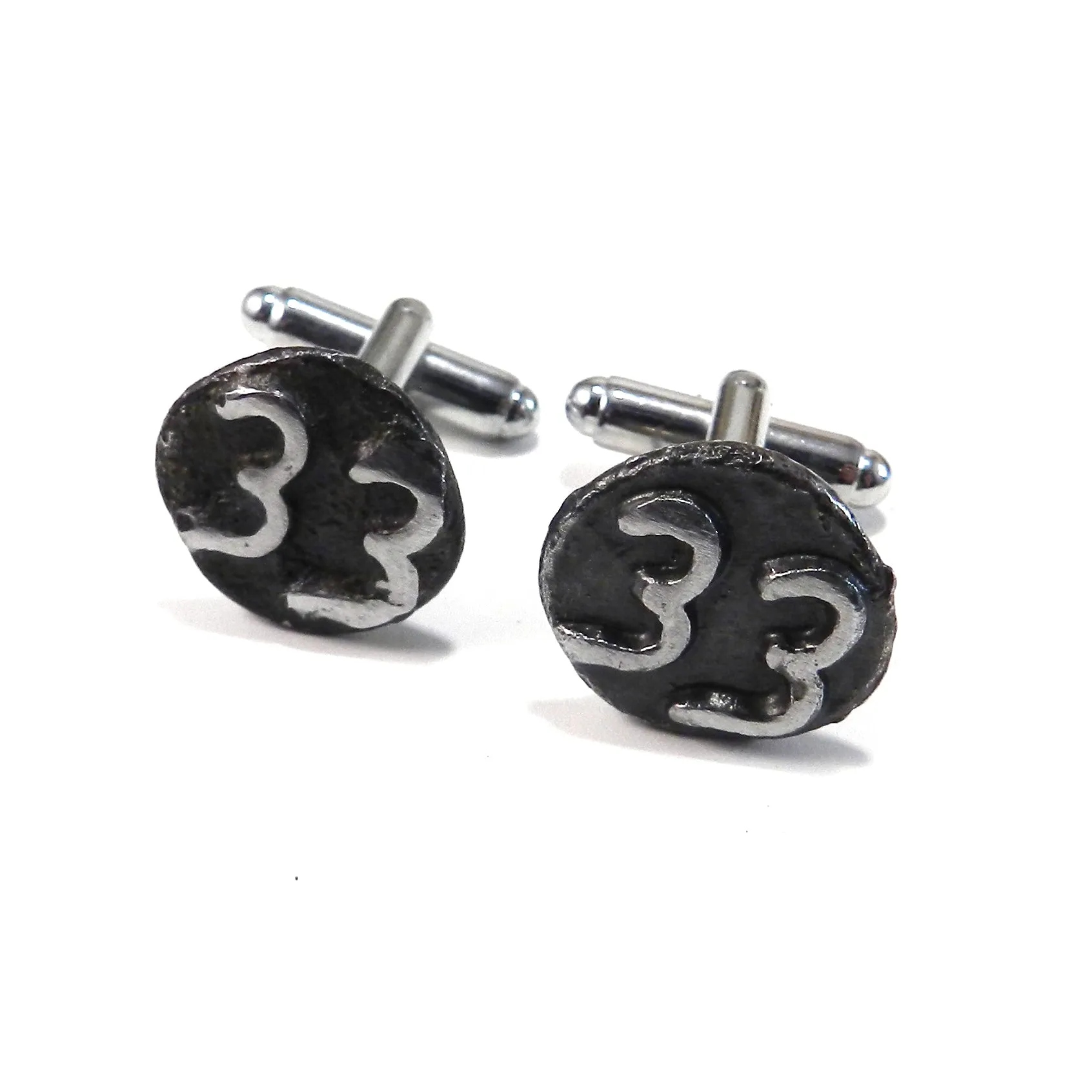 1933 Railroad Date Nail Cufflinks