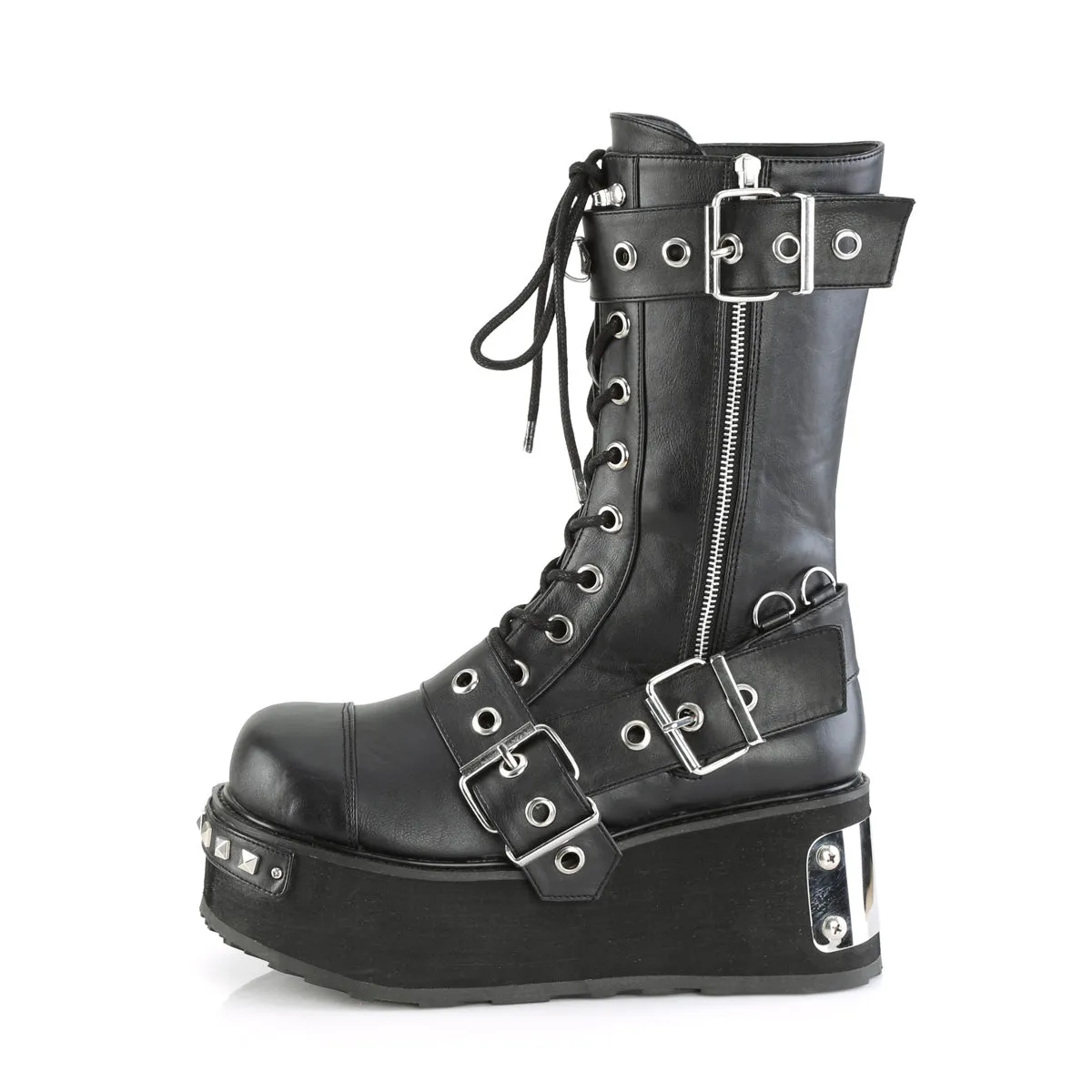 3 Inch Platform TRASHVILLE-250 Black