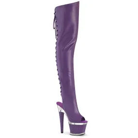 7 Inch Heel SPECTATOR-3030 Purple