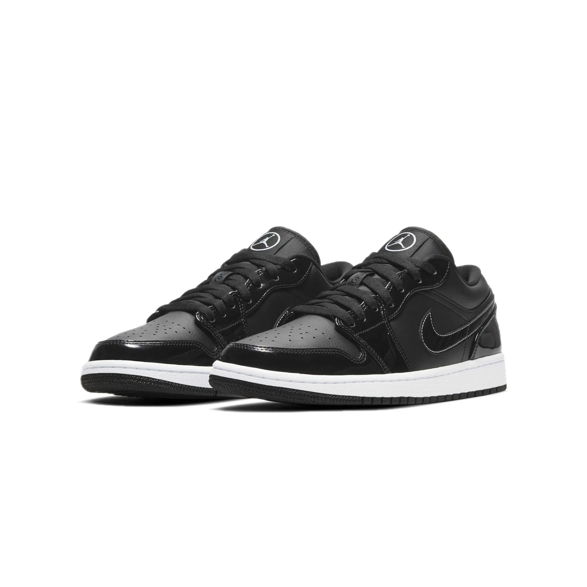 Air Jordan 1 Mens Low SE 'ASW' Black Shoes