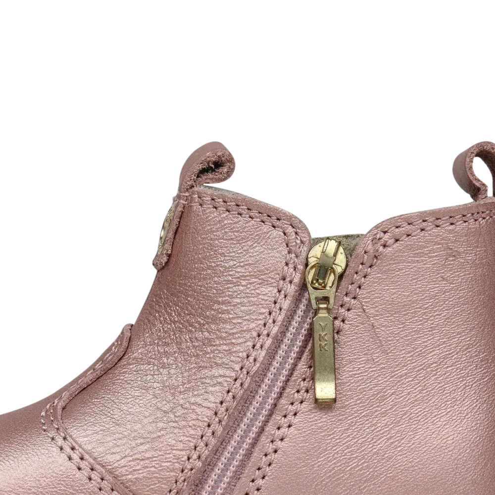 Bobux Step Up Jodhpur Rose Gold