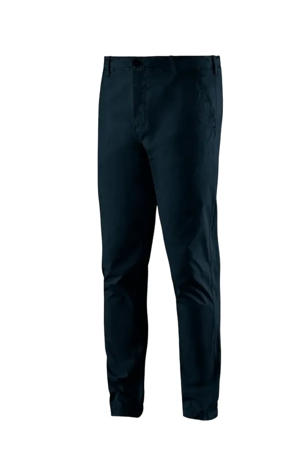 Bomboogie men's stretch poplin chino trousers Car PMCARTCG1 20 blue