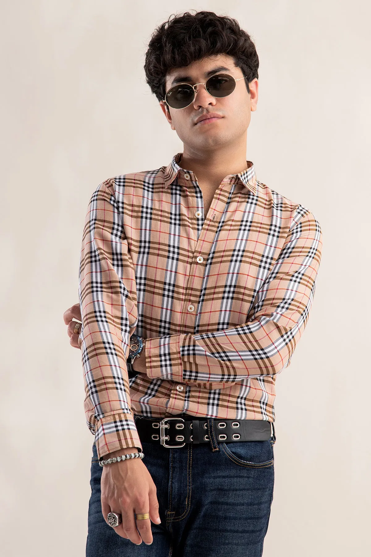 Burburry Checkered Casual shirt