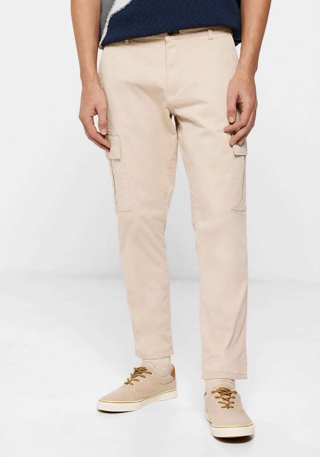 Cargo trousers - White