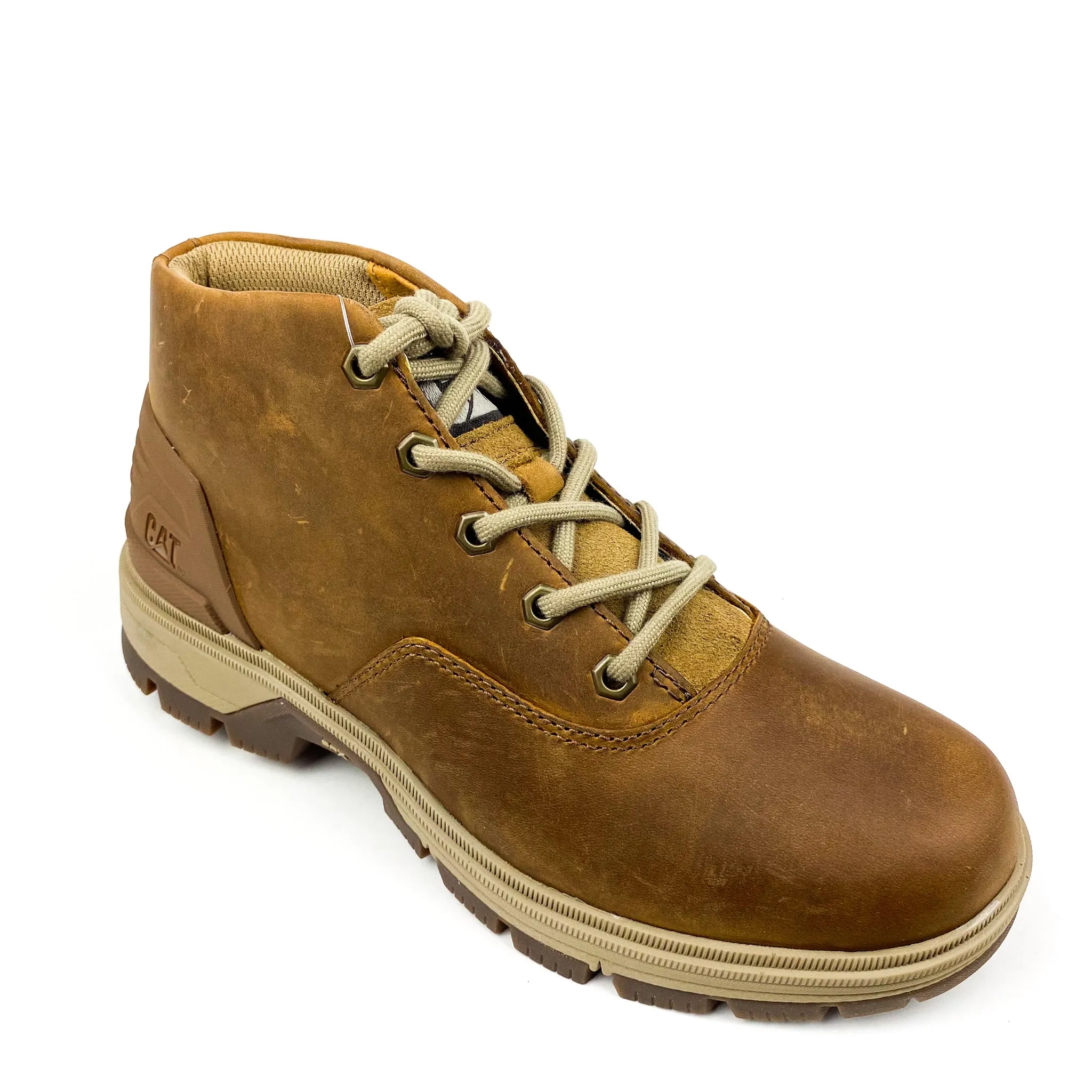 CATERPILLAR LEVERAGE MEN BROWN