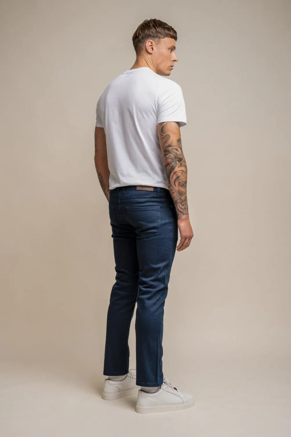 Cavani Milano Steel Denim Jeans