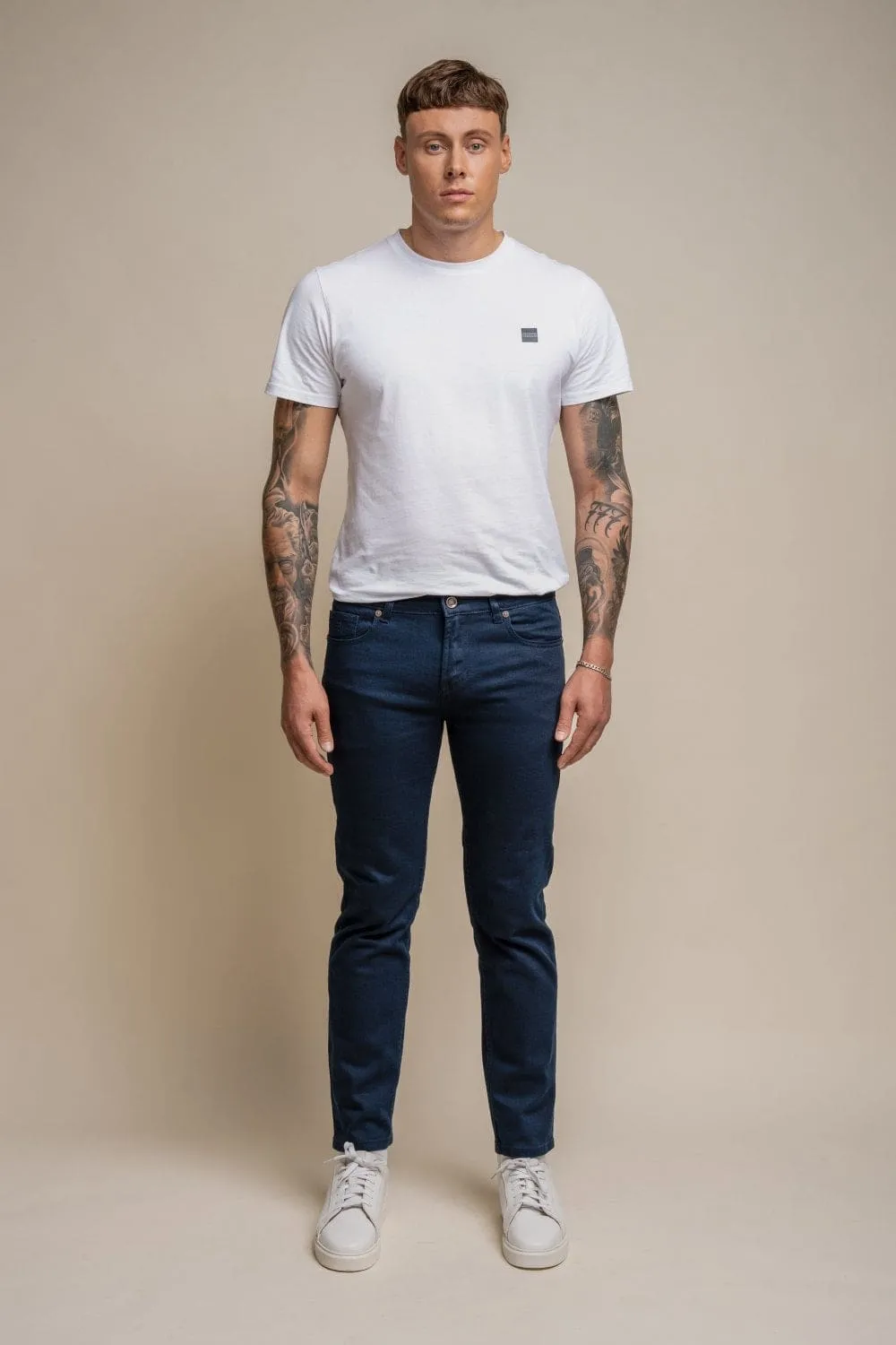 Cavani Milano Steel Denim Jeans