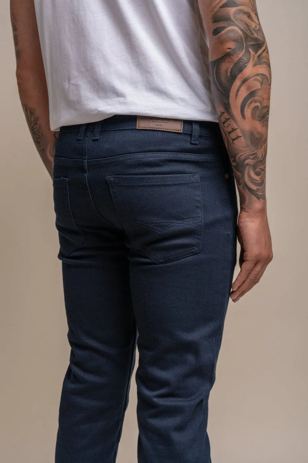 Cavani Milano Steel Denim Jeans