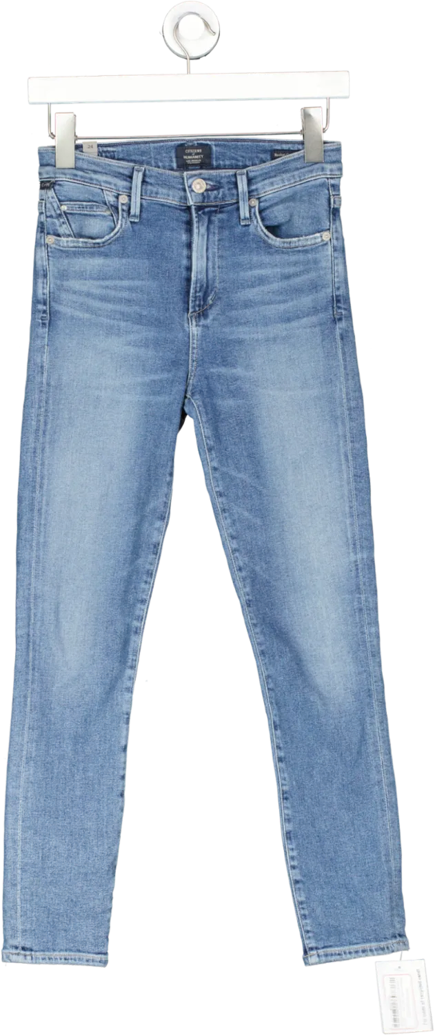 Citizens of Humanity Blue Rocket High Rise Skinny Jeans W24