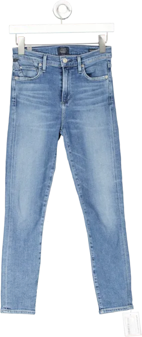 Citizens of Humanity Blue Rocket High Rise Skinny Jeans W24