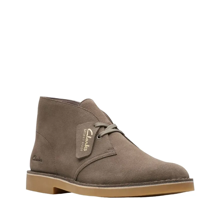 Clarks men's ankle boot Desert Boot Evo 26175160 stone grey 