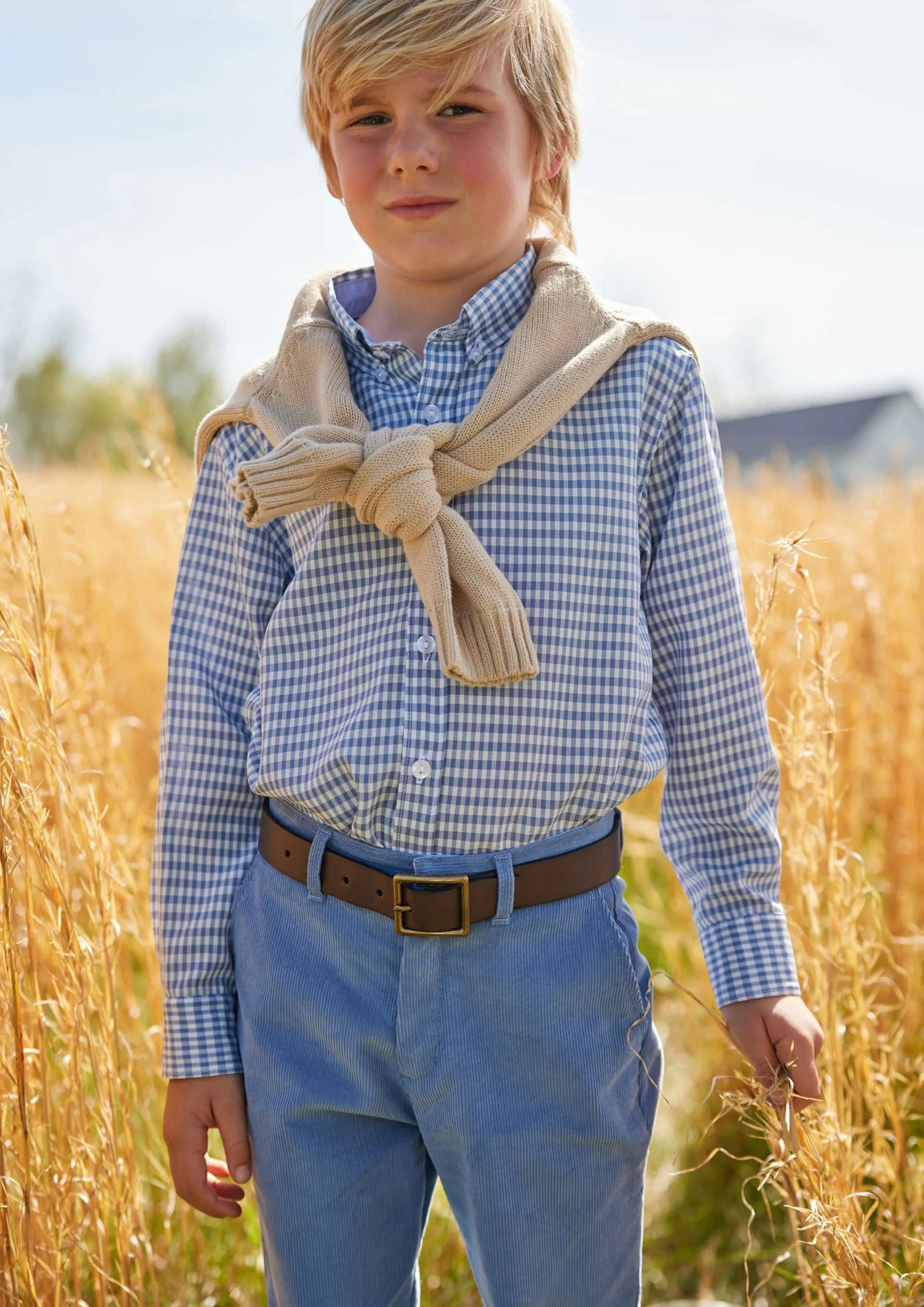 Classic Pant - Stormy Blue Corduroy