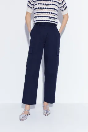 Cotton cargo trousers