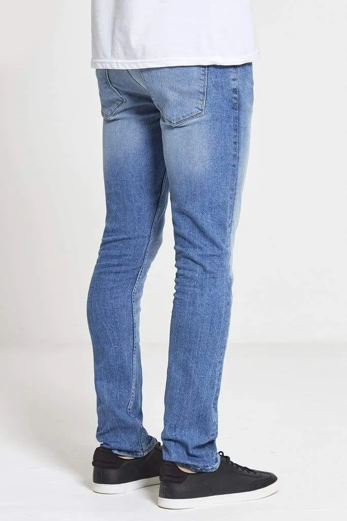 DML ACE Slim Stretch Jeans In Light Wash