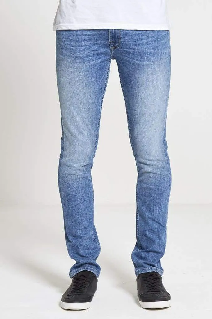 DML ACE Slim Stretch Jeans In Light Wash