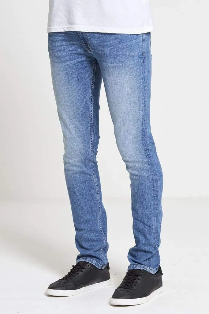 DML ACE Slim Stretch Jeans In Light Wash