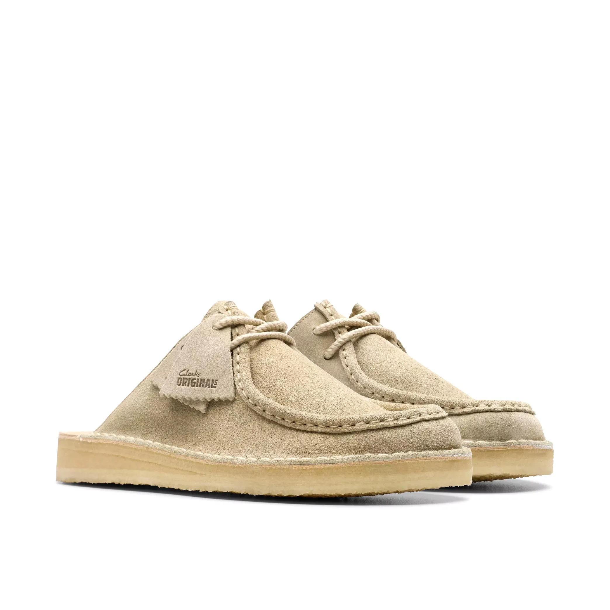 DSRTNOMAD MULE PALE GREY SUEDE