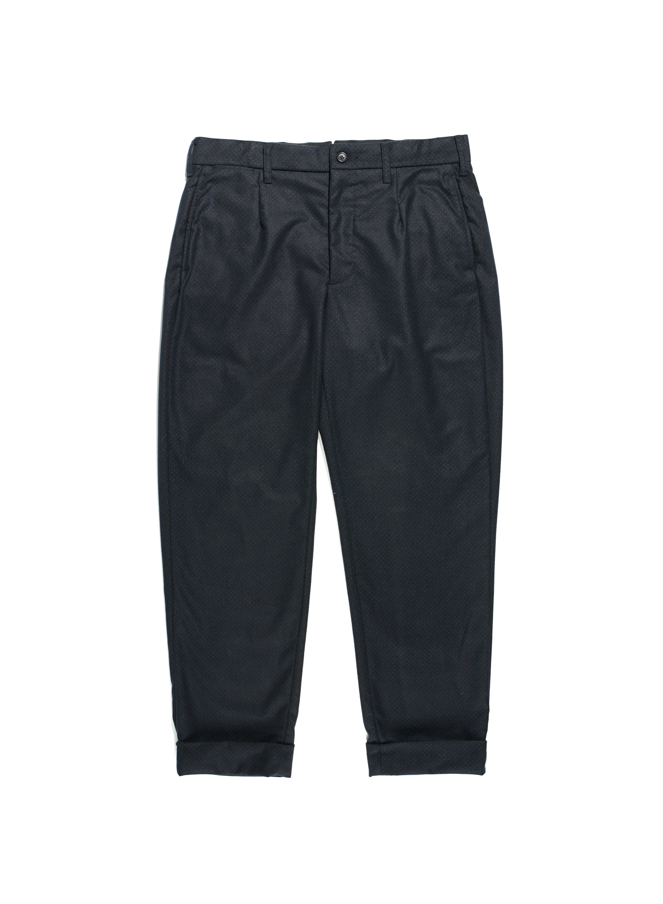 Engineered Garments Andover Pant - Dk.Navy Micro Polka Dot Uniform Cloth