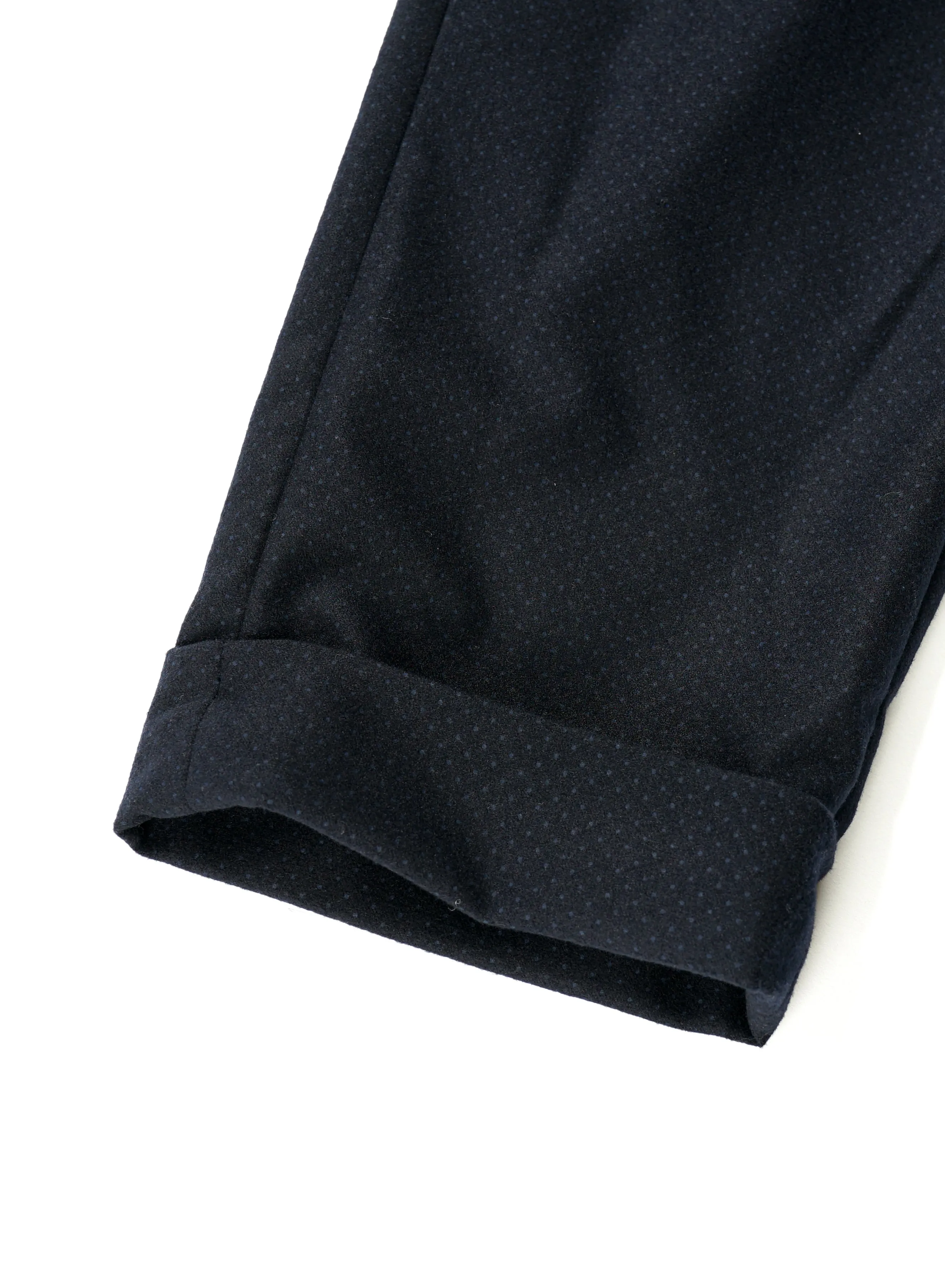 Engineered Garments Andover Pant - Dk.Navy Micro Polka Dot Uniform Cloth