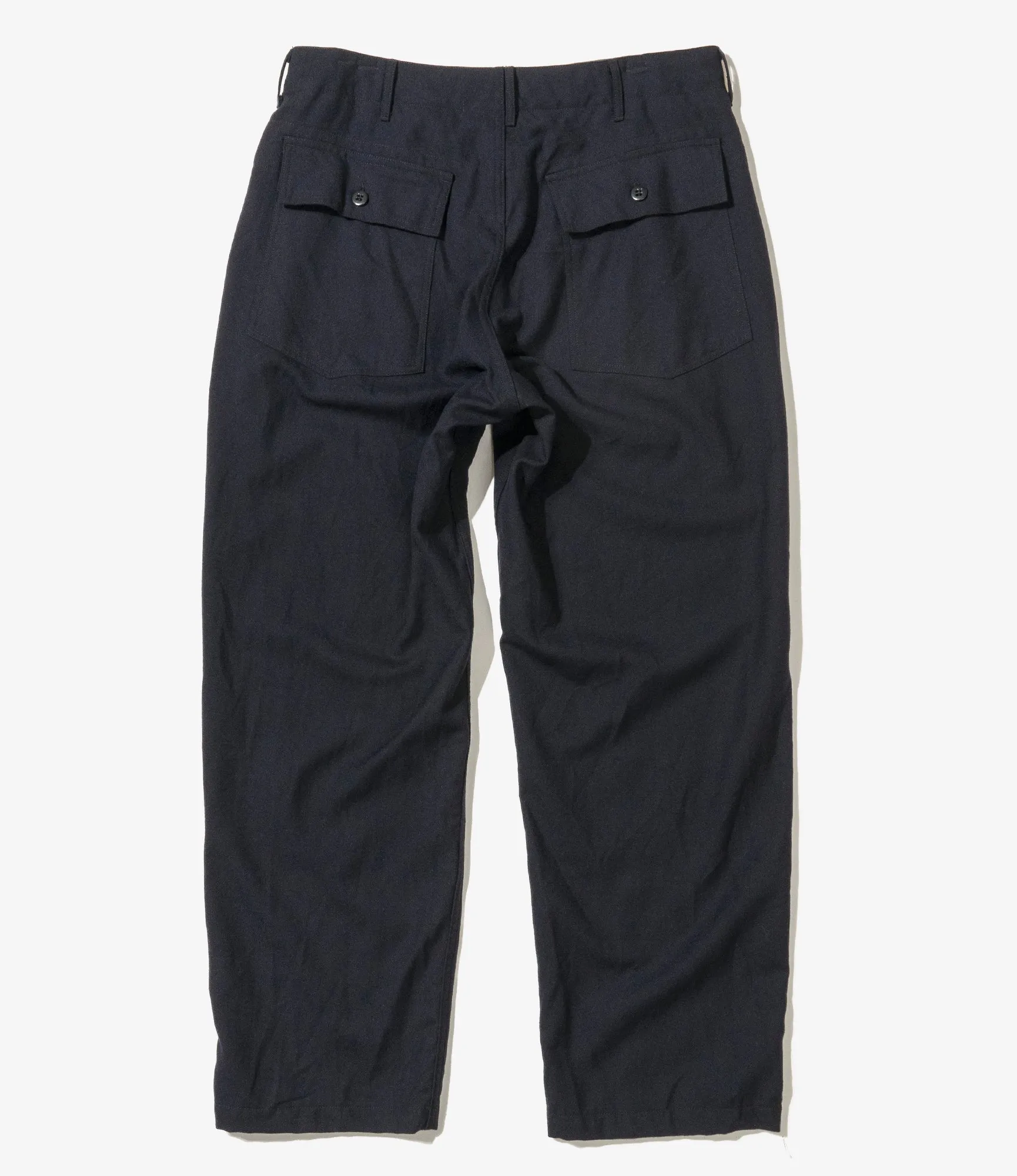 Engineered Garments Fatigue Pant - Dk. Navy Wool Uniform Serge