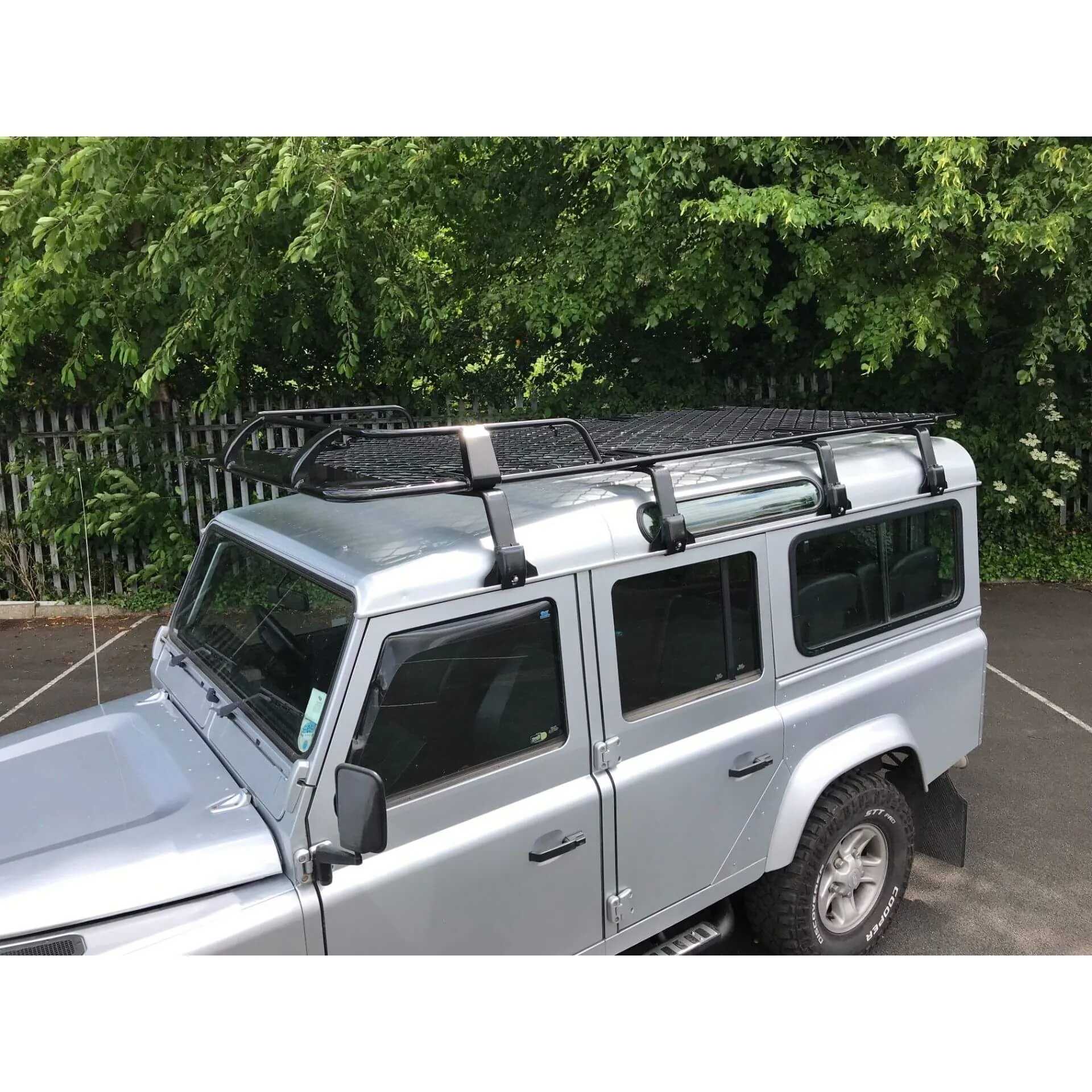 Expedition Aluminium Front Basket Roof Rack - Land Rover Defender 110 1971-2016