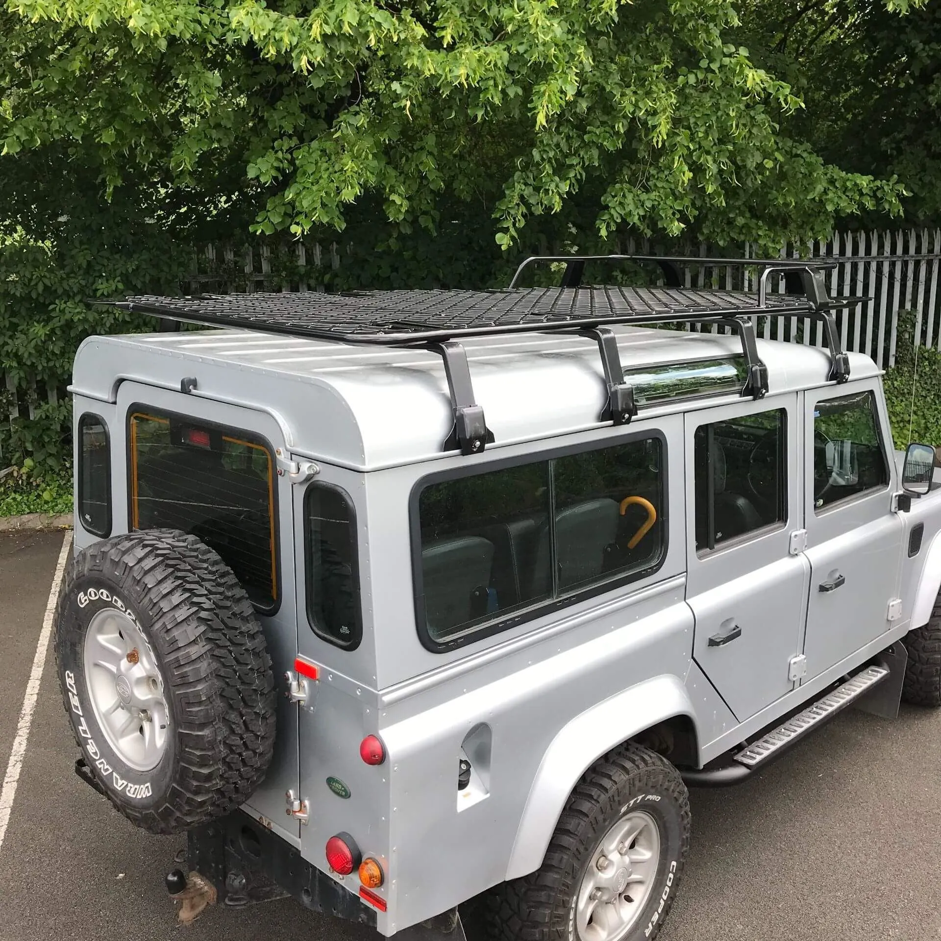 Expedition Aluminium Front Basket Roof Rack - Land Rover Defender 110 1971-2016