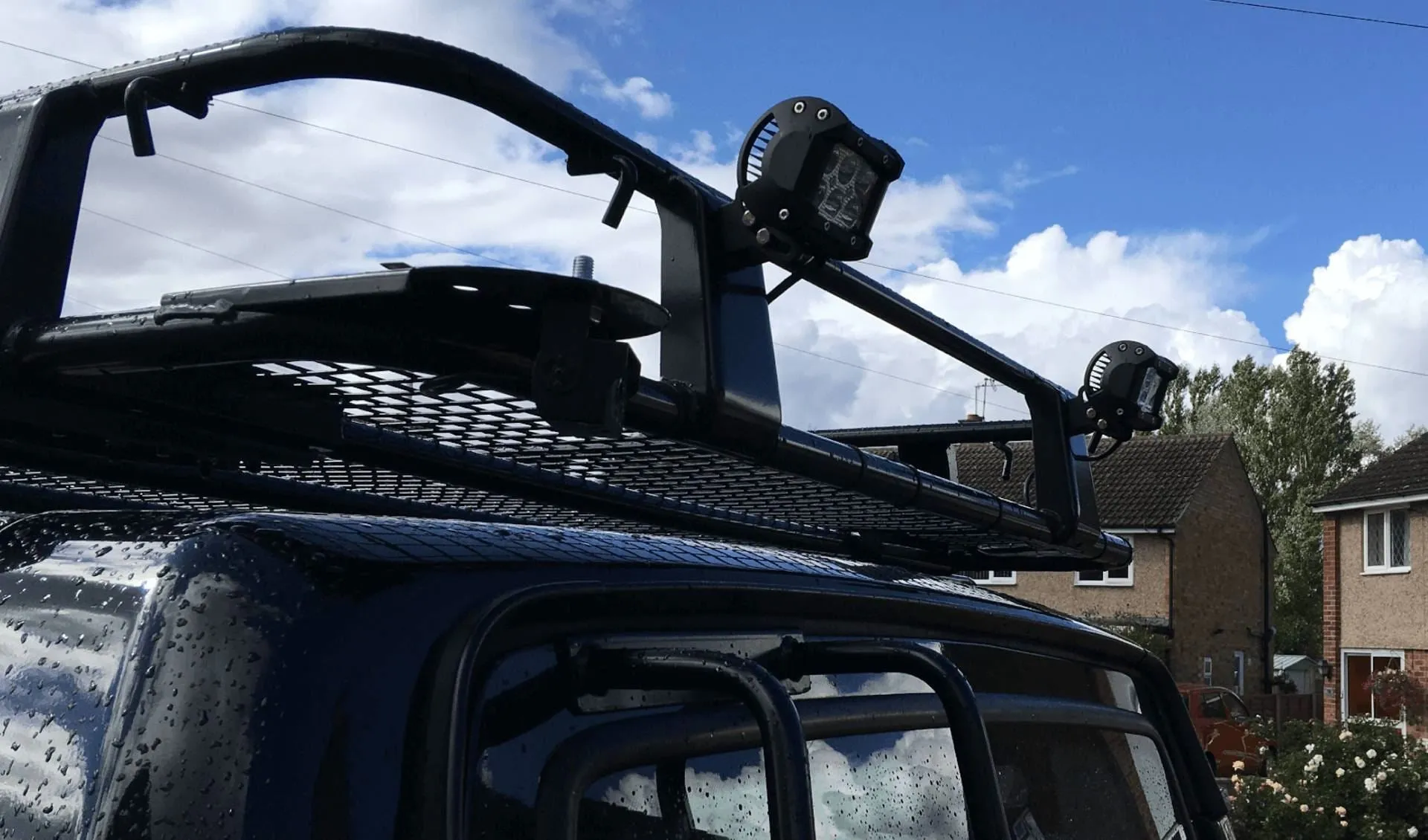 Expedition Steel Front Basket Roof Rack for Land Rover Discovery 1 and 2