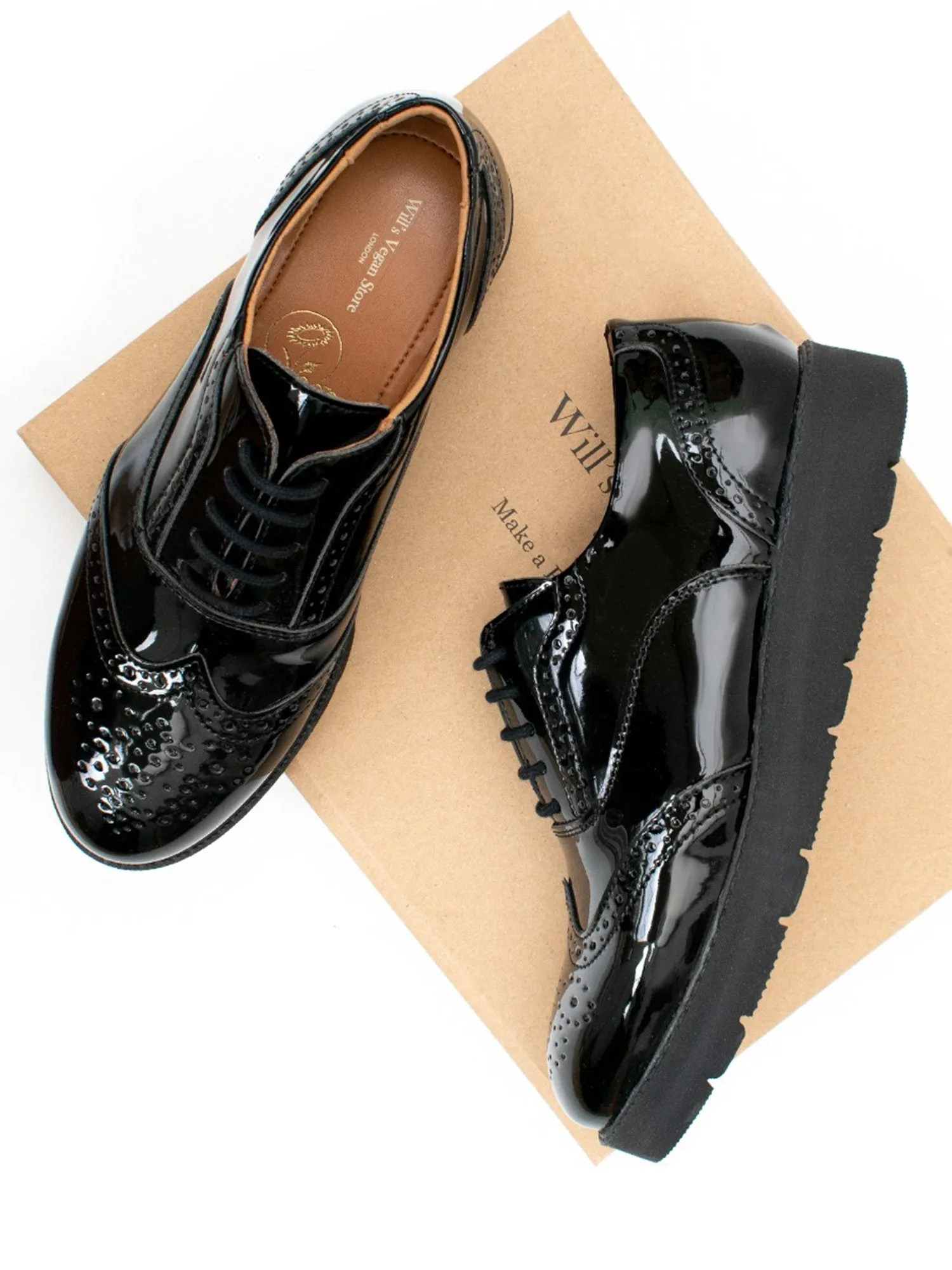 Flatform Brogues