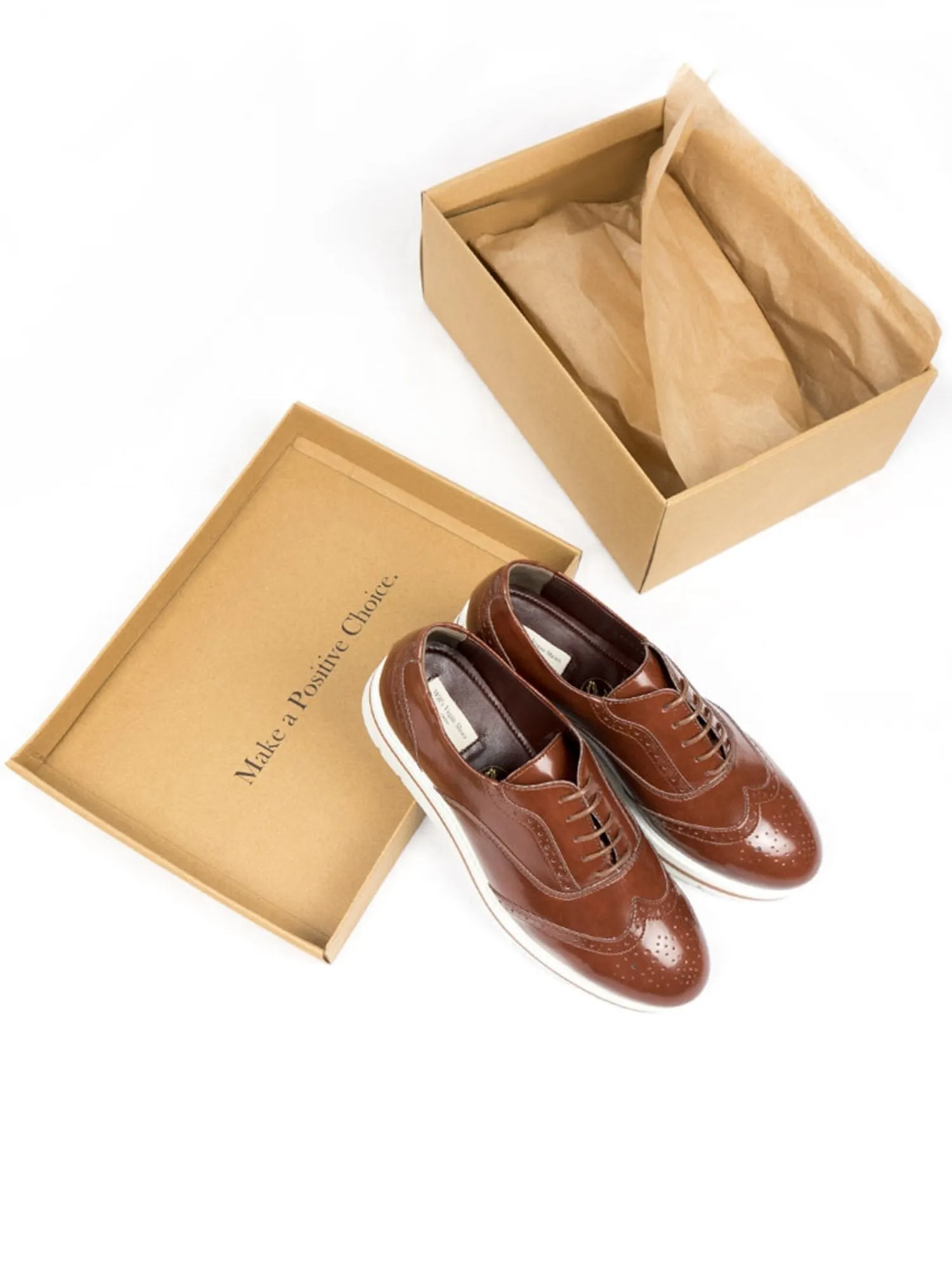 Flatform Brogues