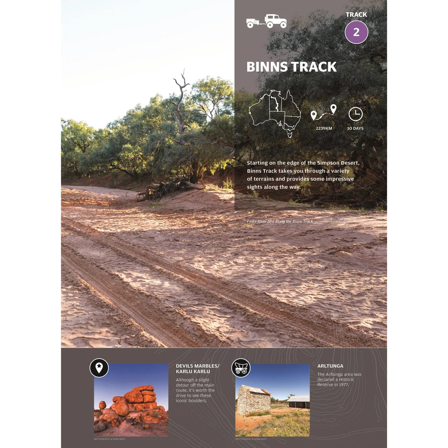 Great Desert Tracks Atlas & Guide - 5th Edition