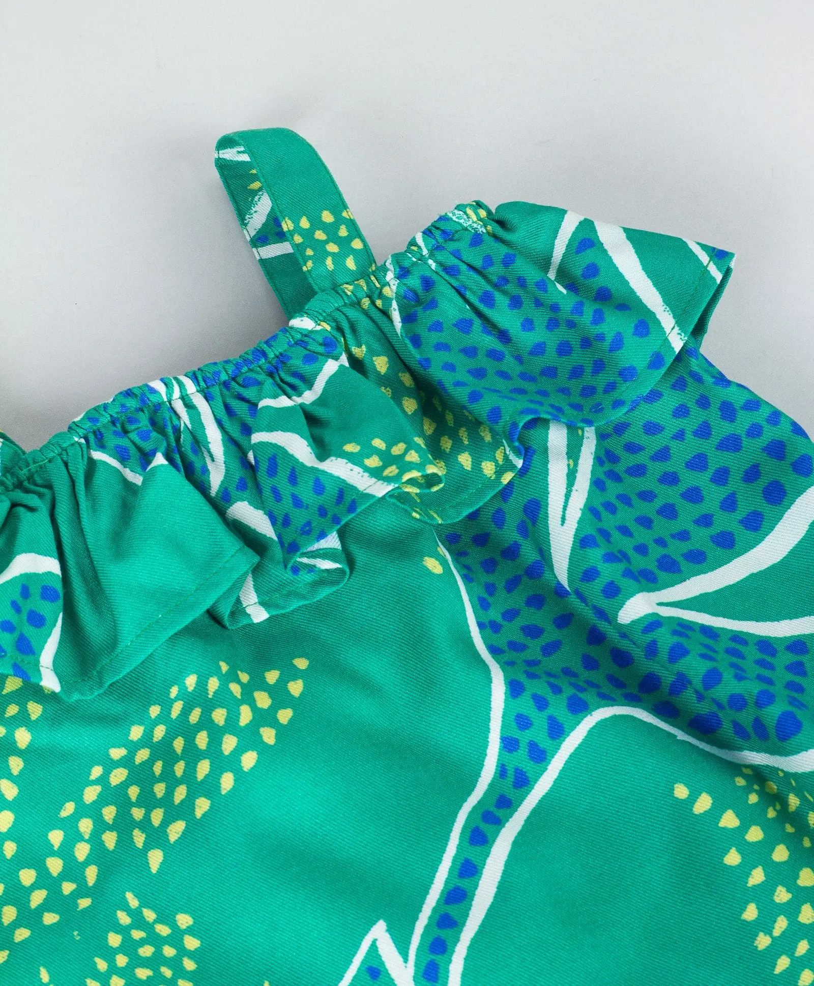 Green Leaf Print Co-ord Set