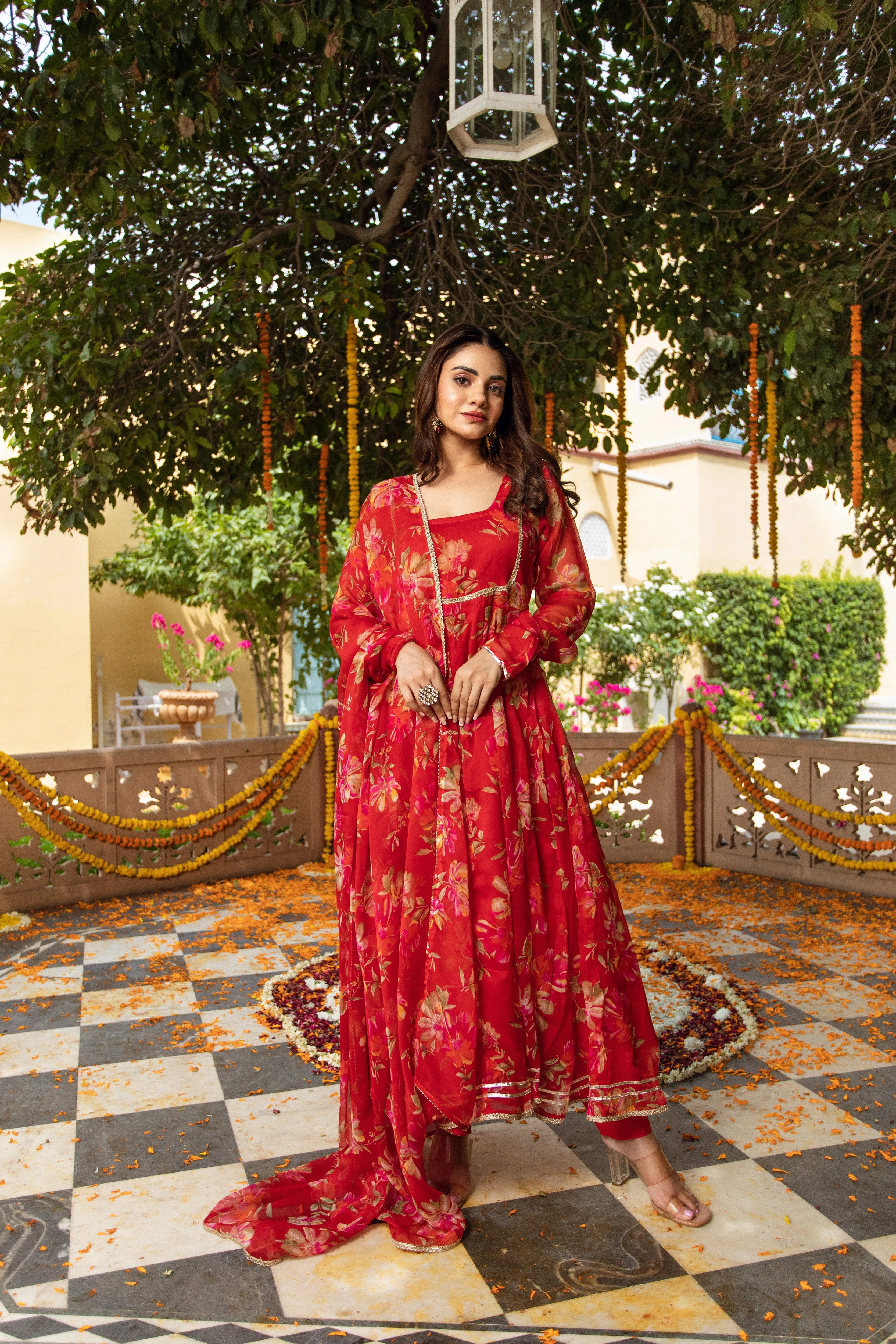 Gulaab Anarkali Suit Set