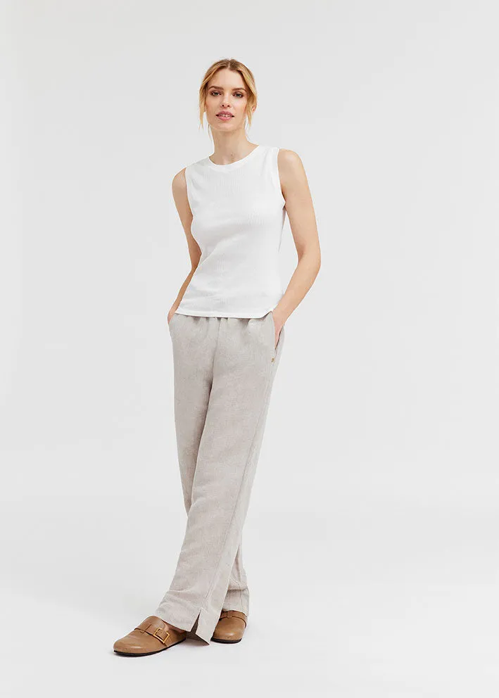 Gustav Cesi wide leg pants 53014 Bukser - Artichoke