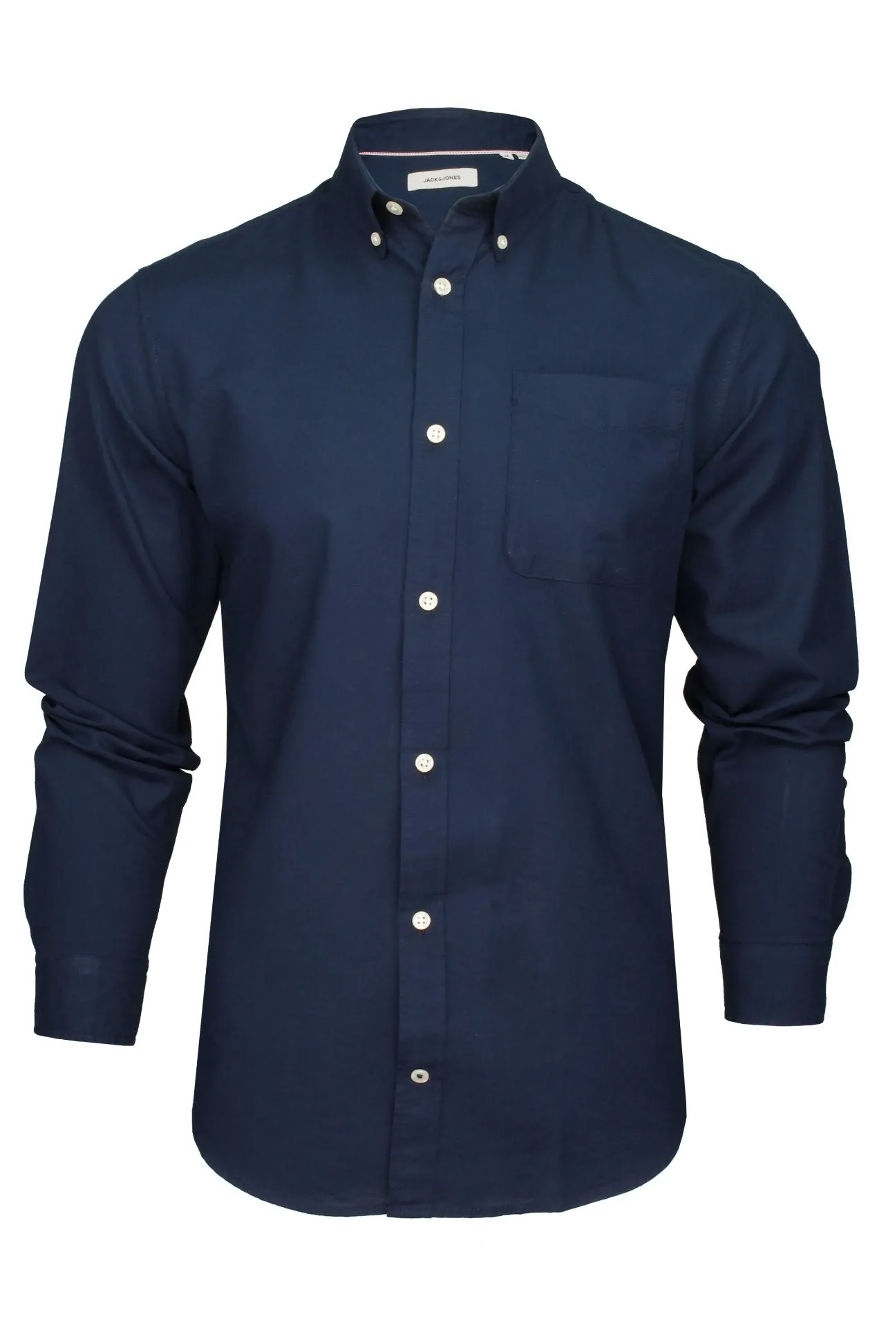 Jack & Jones Mens Oxford Shirt 'JJEOXFORD' - Long Sleeved