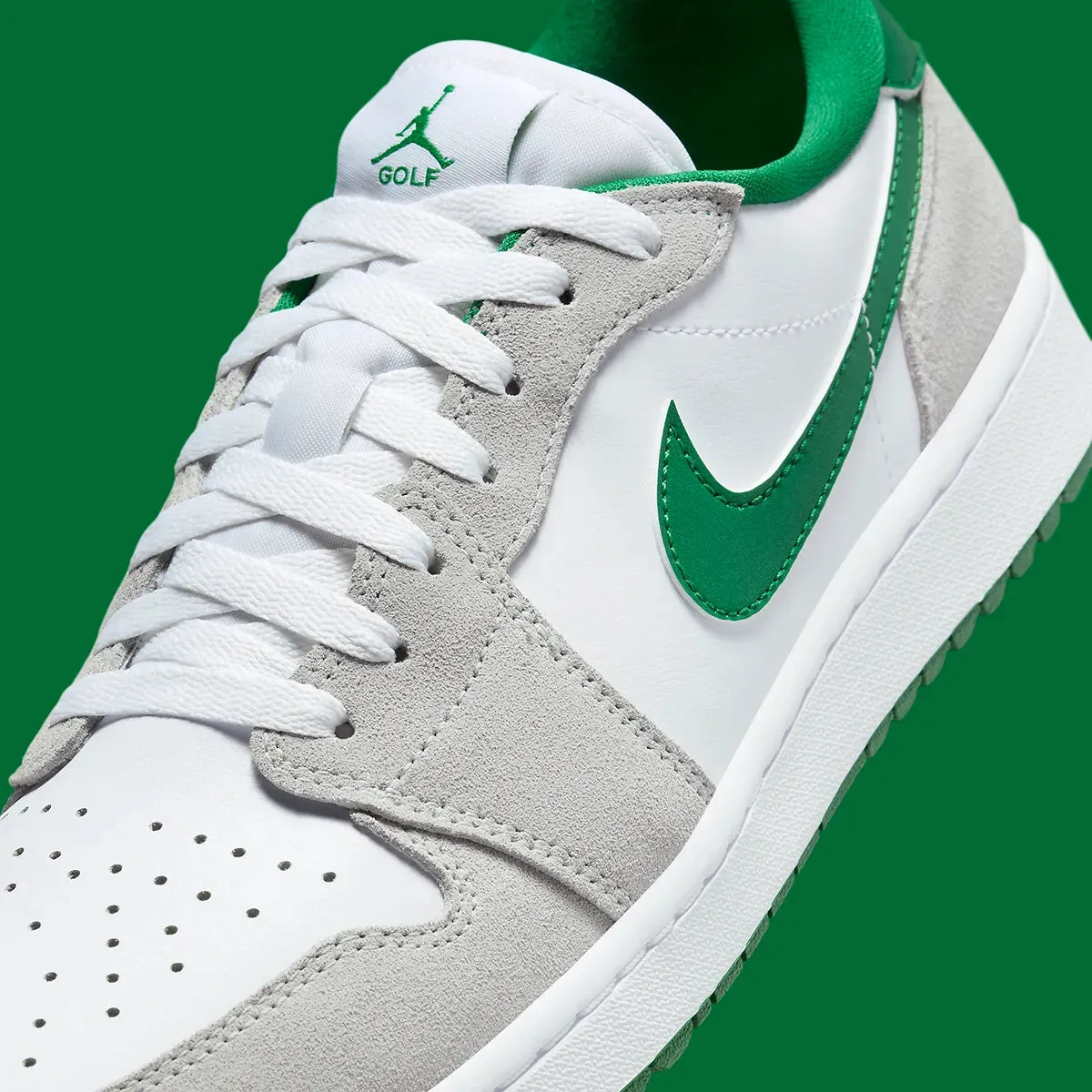 Jordan 1 Retro Low Golf Pine Green