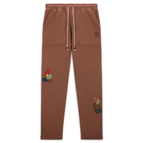 Jordan x Travis Scott Fleece Pants - Archeo Brown