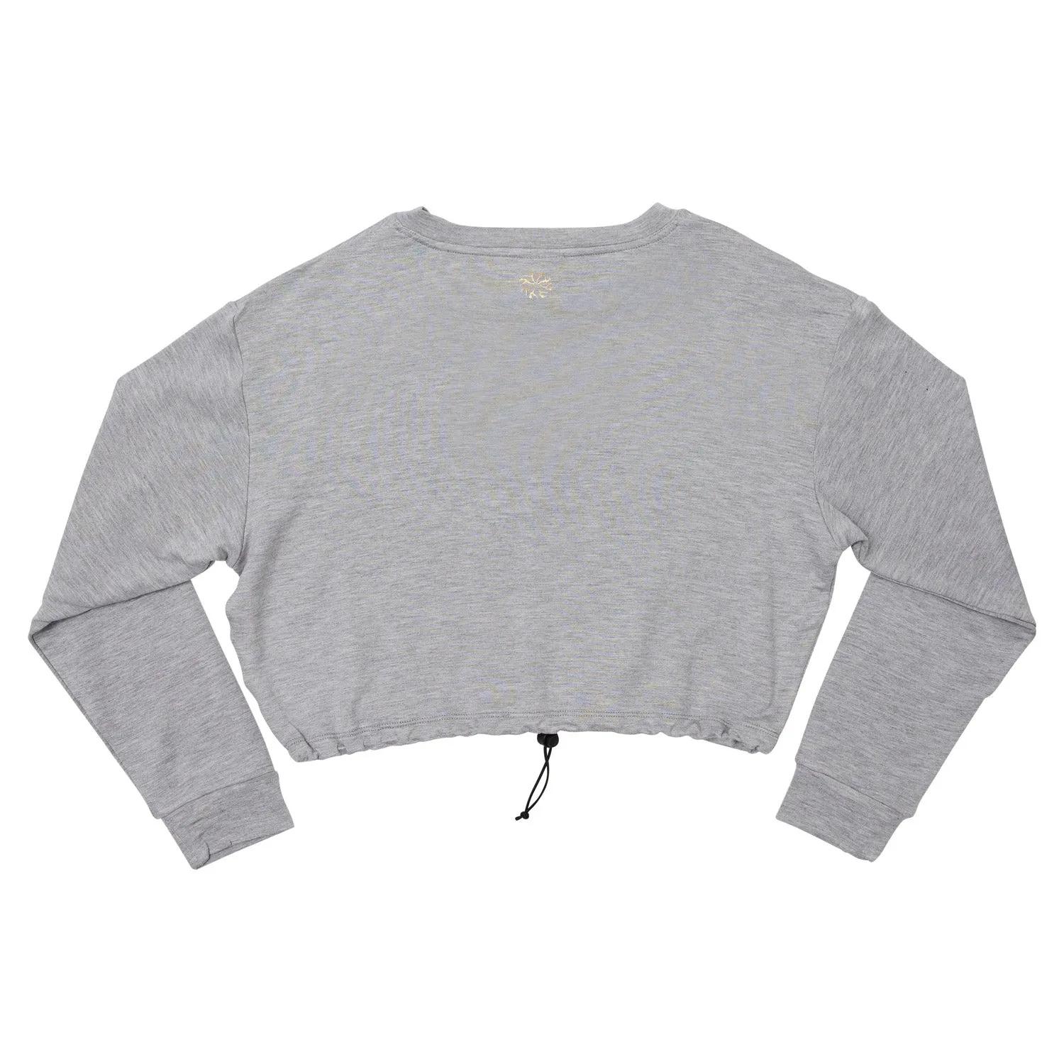 Justice: Drawstring Dance Pullover in Grey