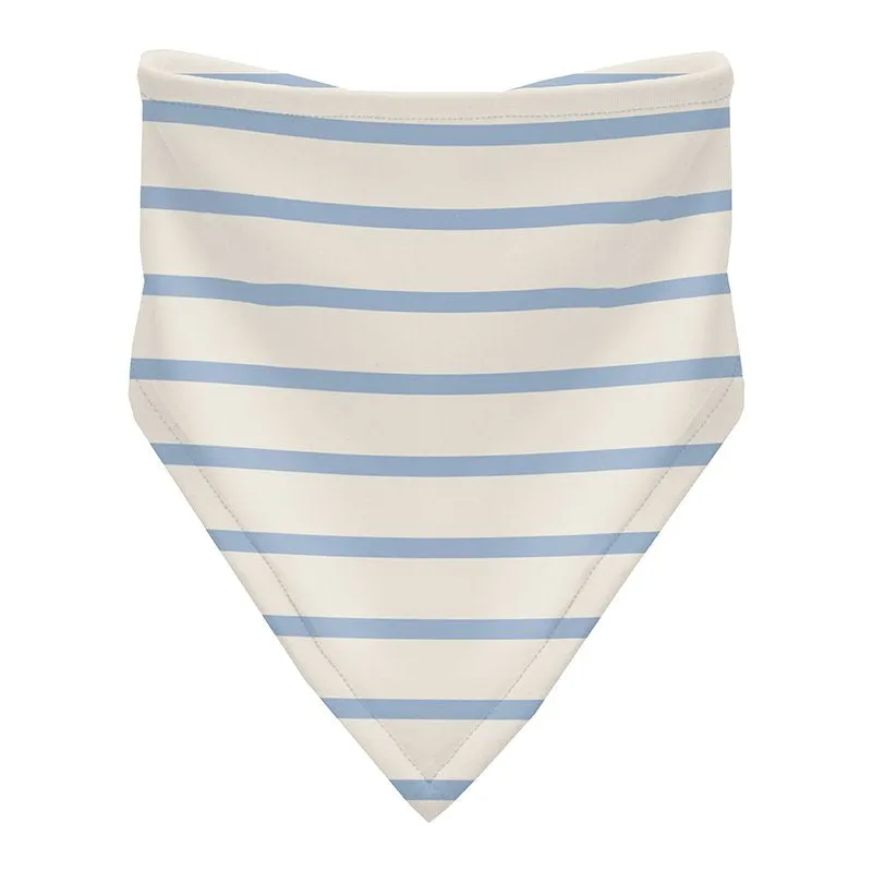 Kickee Pants Bandana Bib - Pond Sweet Stripe