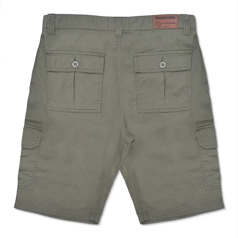 Lambretta Cargo Shorts Khaki