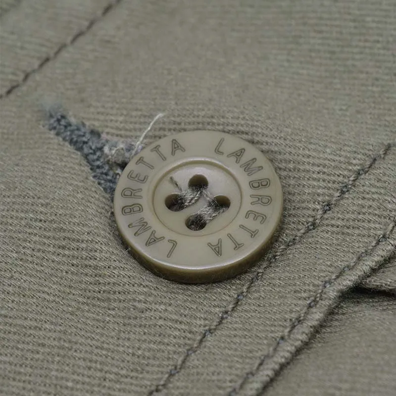 Lambretta Cargo Shorts Khaki