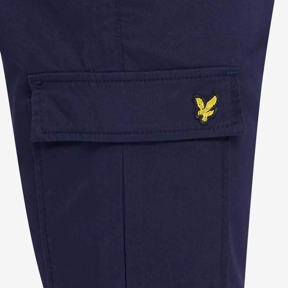 Lyle And Scott Cotton Cargo Shorts - Navy SH807V