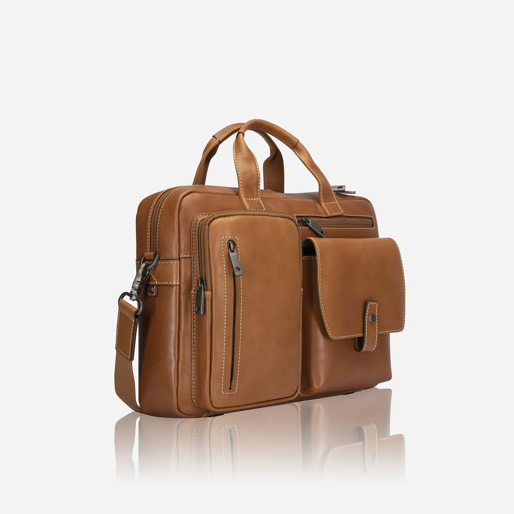 Medium Laptop Briefcase, Colt