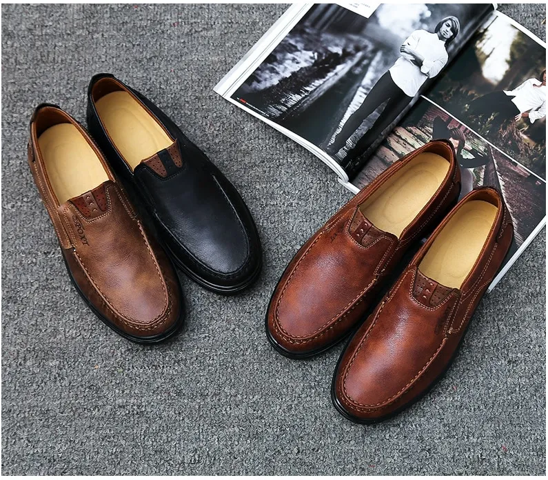 Men's Casual Leather Loafers