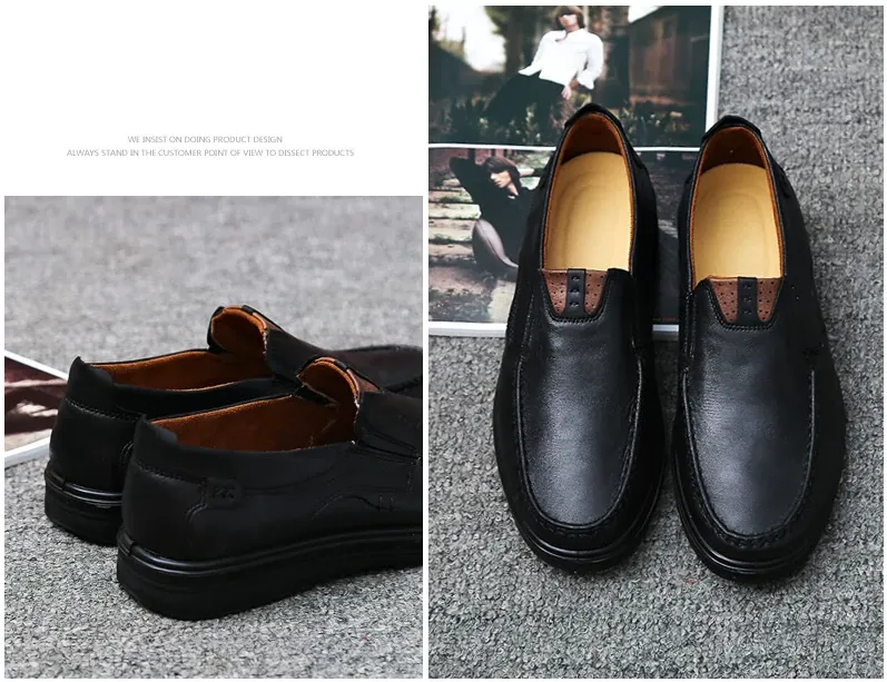 Men's Casual Leather Loafers