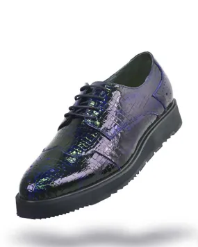 Men's Leather Shoes - London Blue - Fashion - Shoes