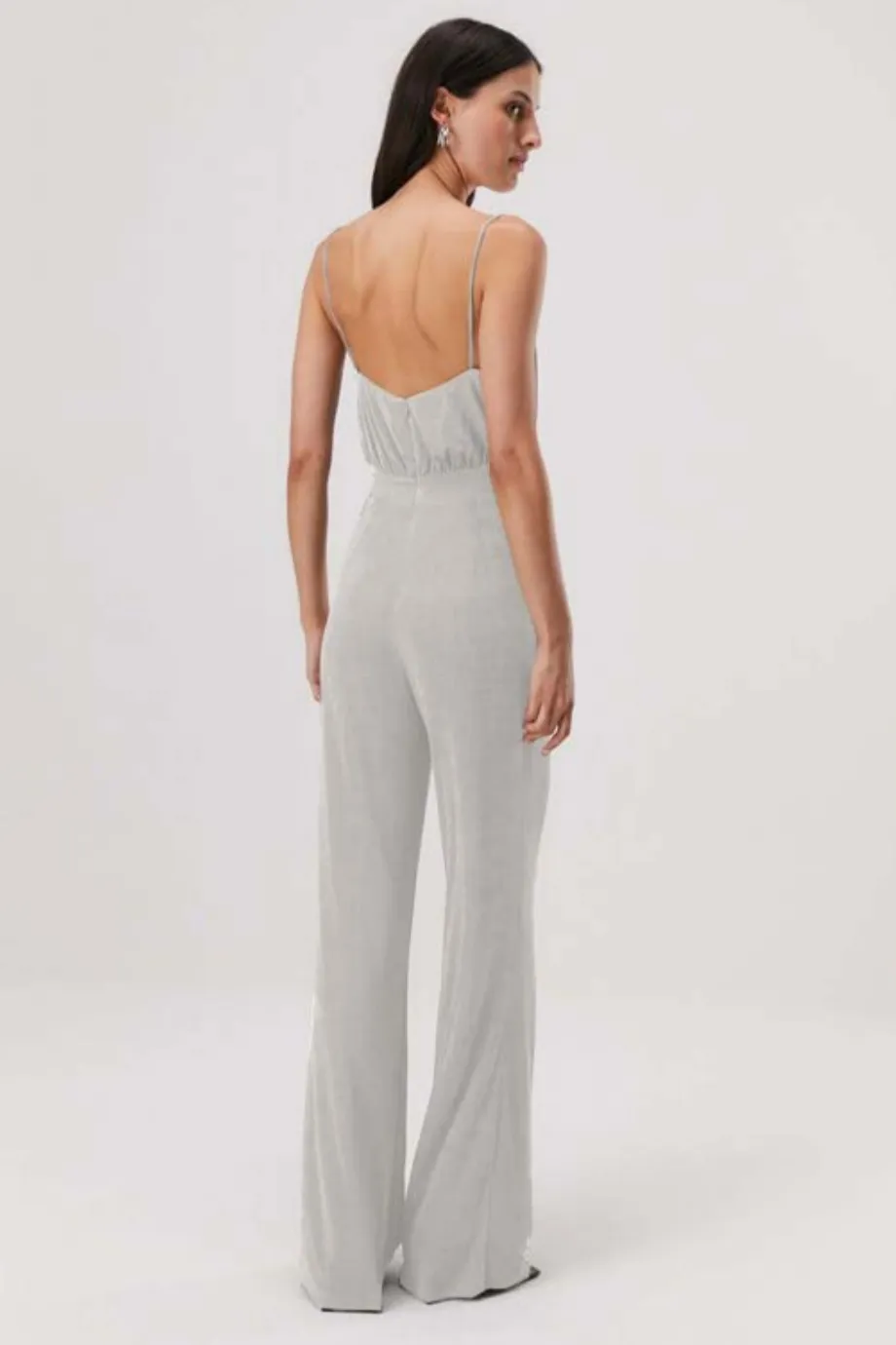 Misha Moyra Pantsuit - Silver Cloud