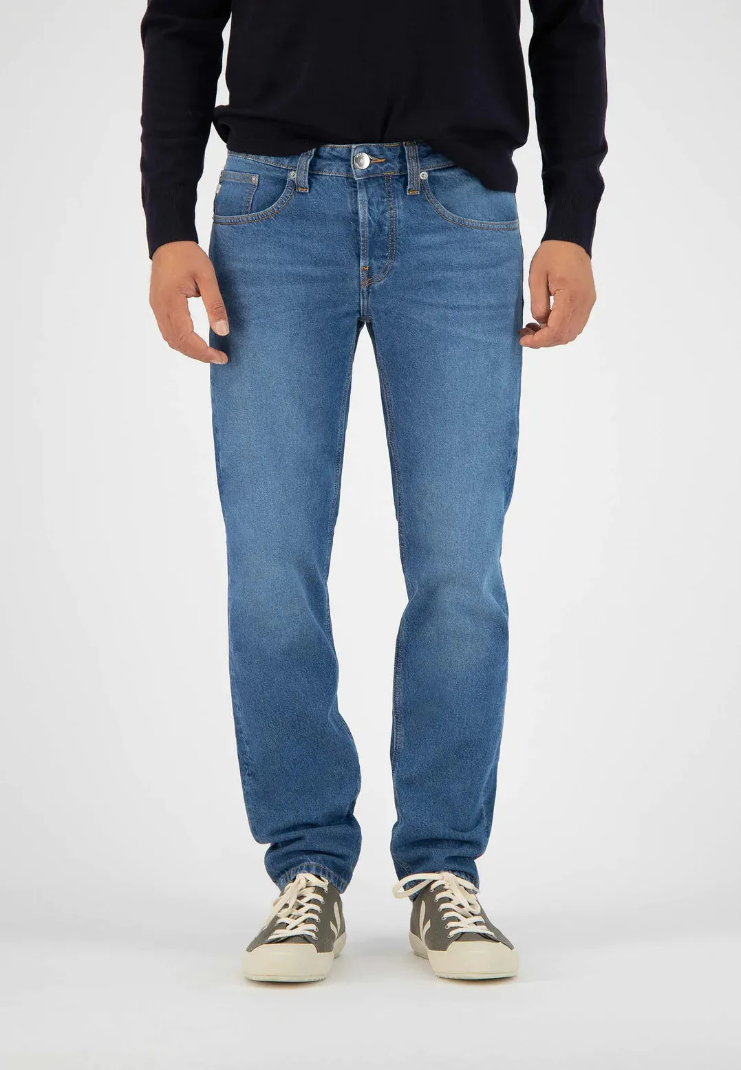 MUD JEANS Regular Dunn Stone Blue