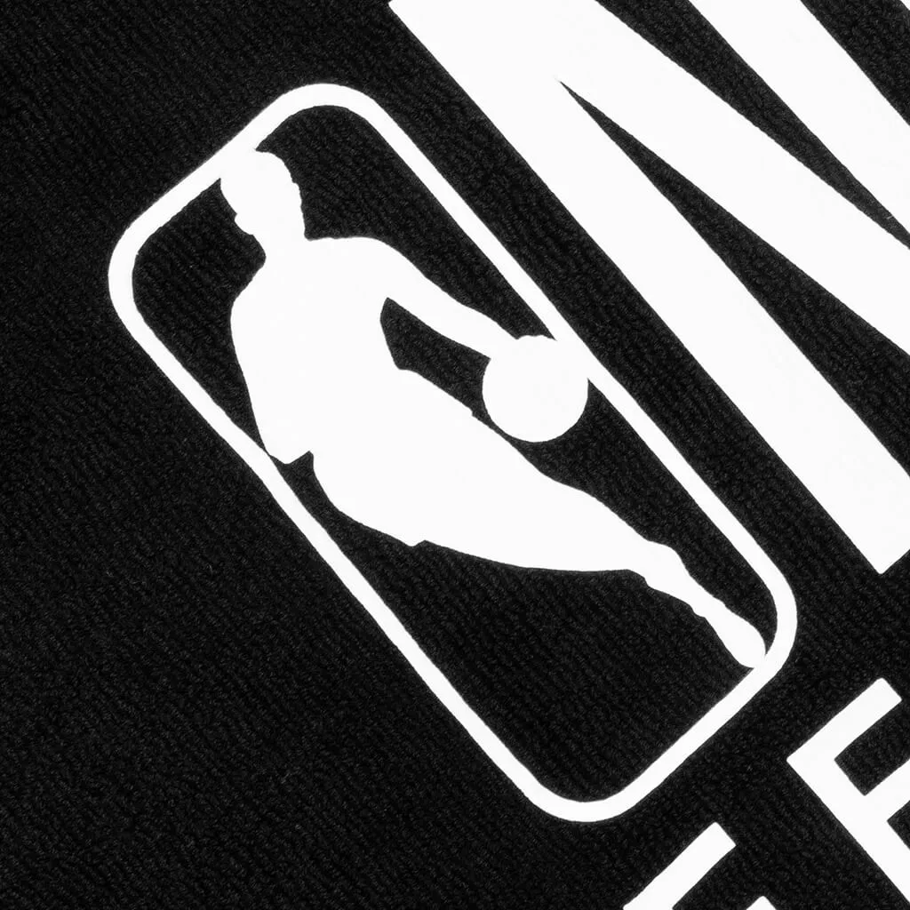 NBA Basic Logo Sport Towel - Black