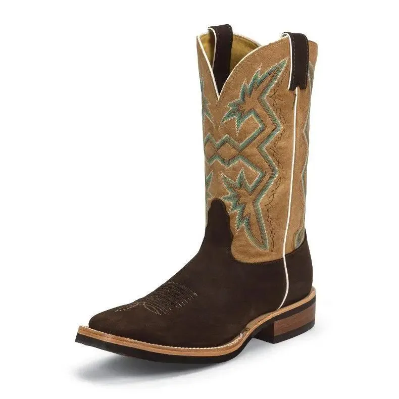 Nocona Men's Roper Boot- Square Toe Rodeo Boot MD5330