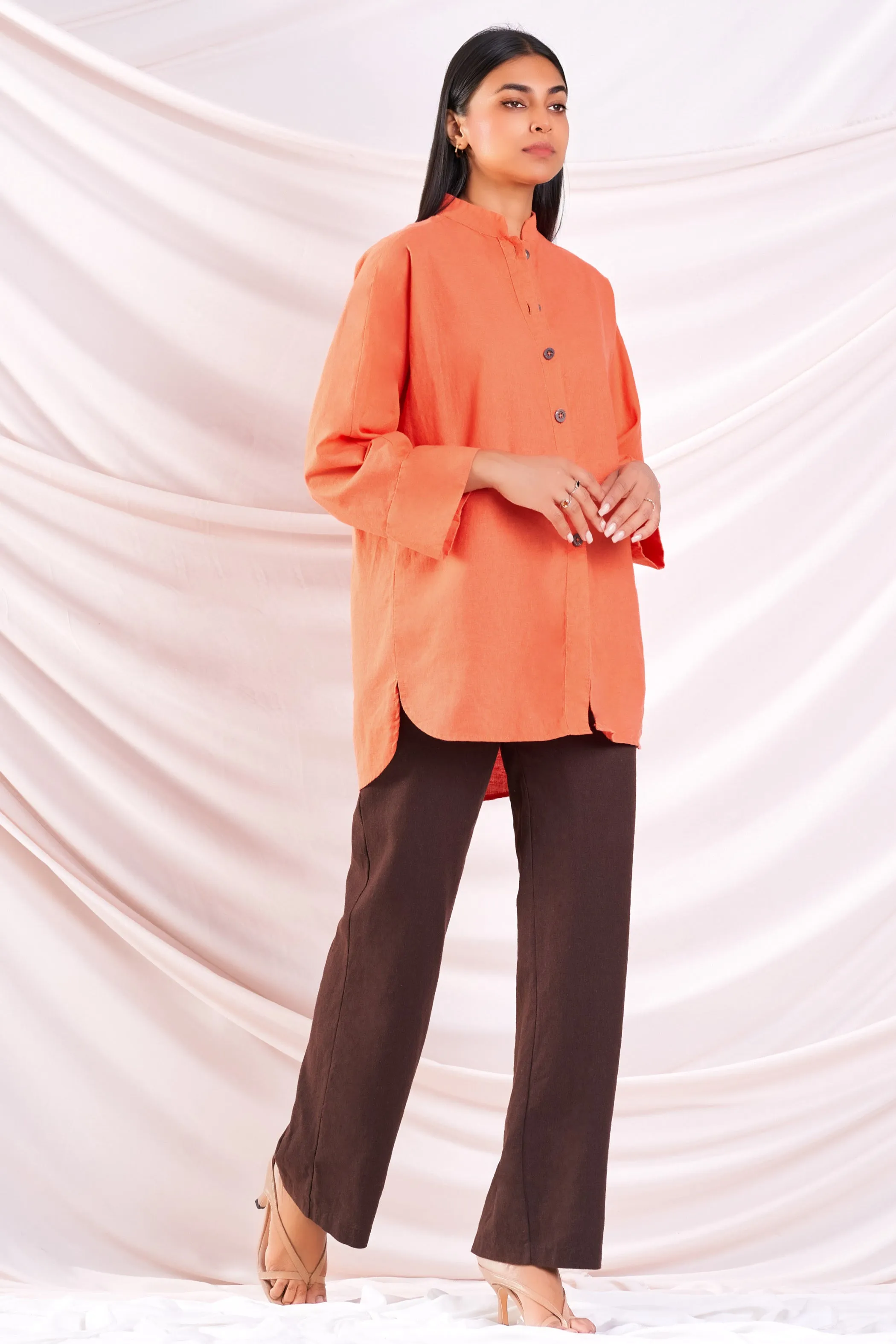 Orange Tunic Top